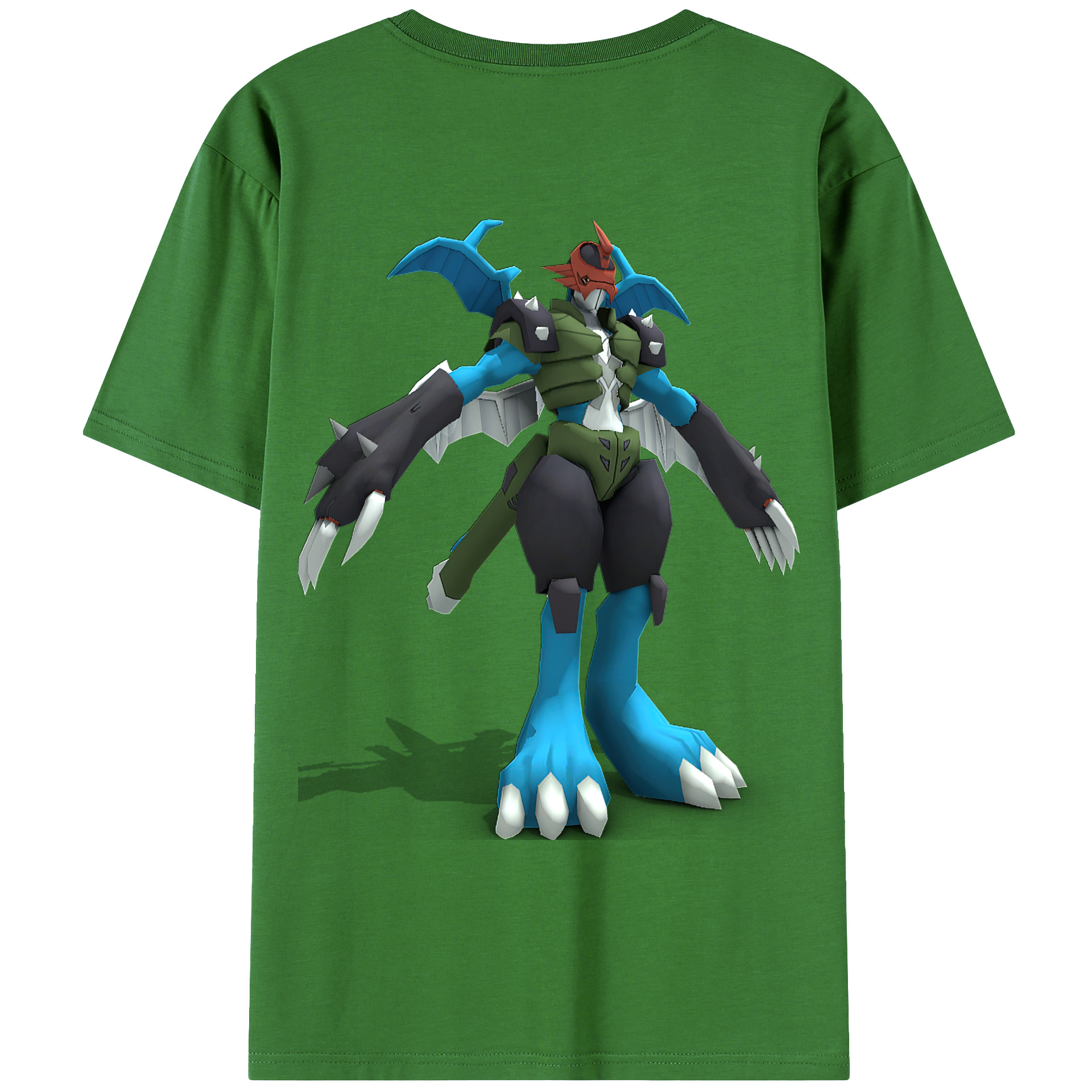（画像用） Digimon デジタルモンスター/デジモン レディース半袖Tシャツ(バックプリント)